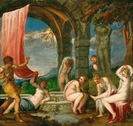 Diana en Actaeon